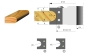 Preview: Wendeplatten-Halbstabfräser- Set 129x30x30xZ=2  R8/R9/R10